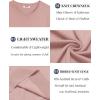 image:imageCOOFANDY Mens Casual TShirts Short Sleeve Crewneck Pullover Classic Knit Tee ShirtsPink