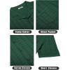 image:imageCOOFANDY Mens Knit Shirts Short Sleeve Button Down Casual Polo Shirt Summer Beach Vacation ShirtsGreen