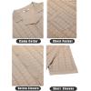 image:imageCOOFANDY Mens Knit Shirts Short Sleeve Button Down Casual Polo Shirt Summer Beach Vacation ShirtsKhaki