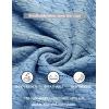 image:imageCOOFANDY Mens Knit Shirts Short Sleeve Button Down Casual Polo Shirt Summer Beach Vacation ShirtsLight Blue