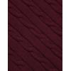 image:imageCOOFANDY Mens Quarter Zip Sweater Slim Fit Casual Knitted Turtleneck Pullover Mock Neck Polo SweaterWine Red