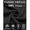 image:imageCOOFANDY Mens TShirts Short Sleeve Crewneck Knit Shirts Summer Ribbed Textured Tee ShirtsB Black
