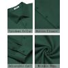 image:imageCOOFANDY Mens Casual Button Down Shirt Long Sleeve Wrinkle Free Shirts Stretch Dress ShirtGreen