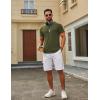 image:imageCOOFANDY Mens TShirts Short Sleeve Crew Neck T Shirts Casual Classic Basic Tee ShirtsArmy Green