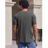image:imageCOOFANDY Mens TShirts Short Sleeve Crew Neck T Shirts Casual Classic Basic Tee ShirtsDark Grey