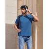 image:imageCOOFANDY Mens TShirts Short Sleeve Crew Neck T Shirts Casual Classic Basic Tee ShirtsDenim Blue