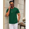 image:imageCOOFANDY Mens TShirts Short Sleeve Crew Neck T Shirts Casual Classic Basic Tee ShirtsGreen