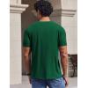 image:imageCOOFANDY Mens TShirts Short Sleeve Crew Neck T Shirts Casual Classic Basic Tee ShirtsGreen