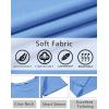 image:imageCOOFANDY Mens TShirts Short Sleeve Crew Neck T Shirts Casual Classic Basic Tee ShirtsLight Blue