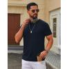 image:imageCOOFANDY Mens TShirts Short Sleeve Crew Neck T Shirts Casual Classic Basic Tee ShirtsNavy Blue
