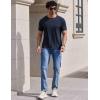 image:imageCOOFANDY Mens TShirts Short Sleeve Crew Neck T Shirts Casual Classic Basic Tee ShirtsNavy Blue