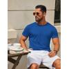 image:imageCOOFANDY Mens TShirts Short Sleeve Crew Neck T Shirts Casual Classic Basic Tee ShirtsRoyal Blue