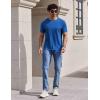 image:imageCOOFANDY Mens TShirts Short Sleeve Crew Neck T Shirts Casual Classic Basic Tee ShirtsRoyal Blue