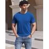 image:imageCOOFANDY Mens TShirts Short Sleeve Crew Neck T Shirts Casual Classic Basic Tee ShirtsRoyal Blue