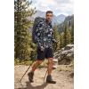 image:imageCOOFANDY Mens UPF 50 Sun Protection Hoodie with Mask Lightweight Long Sleeve SPF Fishing Shirts UV Hiking Running Rash GuardBlack Camouflage