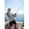 image:imageCOOFANDY Mens UPF 50 Sun Protection Hoodie with Mask Lightweight Long Sleeve SPF Fishing Shirts UV Hiking Running Rash GuardLight Gray Camouflage