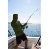 image:imageCOOFANDY Mens UPF 50 Sun Protection Hoodie with Mask Lightweight Long Sleeve SPF Fishing Shirts UV Hiking Running Rash GuardMilitary Green