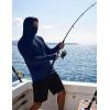 image:imageCOOFANDY Mens UPF 50 Sun Protection Hoodie with Mask Lightweight Long Sleeve SPF Fishing Shirts UV Hiking Running Rash GuardNavy Blue