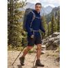 image:imageCOOFANDY Mens UPF 50 Sun Protection Hoodie with Mask Lightweight Long Sleeve SPF Fishing Shirts UV Hiking Running Rash GuardNavy Blue
