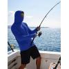 image:imageCOOFANDY Mens UPF 50 Sun Protection Hoodie with Mask Lightweight Long Sleeve SPF Fishing Shirts UV Hiking Running Rash GuardRoyal Blue