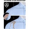 image:imageCOOFANDY Mens Short Sleeve Dress Shirts 95 Polyester 5 Spandex Button Down Shirt for Summer