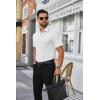 image:imageCOOFANDY Mens Short Sleeve Dress Shirts Wrinkle Free Business Casual Button Down Shirt with Pocket