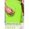 image:imageCOOFANDY Mens 7 Swim Trunks with Compression Liner Stretch Swimming Shorts with Zipper PocketsFluorescent Green