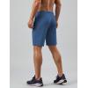 image:imageCOOFANDY Mens Gym Workout Shorts Quick Dry Athletic LooseFit Lightweight Running Shorts with Zipper PocketsDark Blue