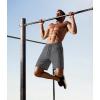 image:imageCOOFANDY Mens Gym Workout Shorts Quick Dry Athletic LooseFit Lightweight Running Shorts with Zipper PocketsDark Gray