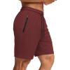 image:imageCOOFANDY Mens Gym Workout Shorts Quick Dry Athletic LooseFit Lightweight Running Shorts with Zipper PocketsWine Red