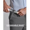 image:imageCOOFANDY Mens Classic Dress Pants Expandable Waist Suit Pants Breathable Business Casual SlacksDark Grey