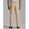 image:imageCOOFANDY Mens Classic Dress Pants Expandable Waist Suit Pants Breathable Business Casual SlacksKhaki