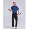 image:imageCOOFANDY Mens Golf Pants 303234 Stretch Work Dress Pants Lightweight Quick Dry Comfy Trousers with 4 PocketsBlack