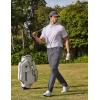 image:imageCOOFANDY Mens Golf Pants 303234 Stretch Work Dress Pants Lightweight Quick Dry Comfy Trousers with 4 PocketsDark Gray
