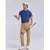 image:imageCOOFANDY Mens Golf Pants 303234 Stretch Work Dress Pants Lightweight Quick Dry Comfy Trousers with 4 PocketsKhaki