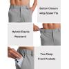 image:imageCOOFANDY Mens Golf Pants 303234 Stretch Work Dress Pants Lightweight Quick Dry Comfy Trousers with 4 PocketsLight Gray