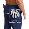 image:imageCOOFANDY Mens Golf Pants 303234 Stretch Work Dress Pants Lightweight Quick Dry Comfy Trousers with 4 PocketsNavy Blue