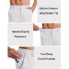 image:imageCOOFANDY Mens Golf Pants 303234 Stretch Work Dress Pants Lightweight Quick Dry Comfy Trousers with 4 PocketsWhite