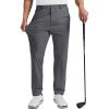 image:imageCOOFANDY Mens Golf Pants 303234 Stretch Work Dress Pants Lightweight Quick Dry Comfy Trousers with 4 PocketsDark Gray