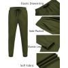 image:imageCOOFANDY Men Casual Joggers Pants Cotton Cargo Elastic Waist Chino Pants Twill Hiking Outdoor SweatpantsArmy Green