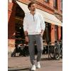 image:imageCOOFANDY Men Casual Joggers Pants Cotton Cargo Elastic Waist Chino Pants Twill Hiking Outdoor SweatpantsDark Grey