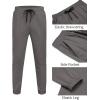 image:imageCOOFANDY Men Casual Joggers Pants Cotton Cargo Elastic Waist Chino Pants Twill Hiking Outdoor SweatpantsDark Grey