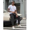 image:imageCOOFANDY Men Casual Joggers Pants Cotton Cargo Elastic Waist Chino Pants Twill Hiking Outdoor SweatpantsGrey