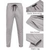 image:imageCOOFANDY Men Casual Joggers Pants Cotton Cargo Elastic Waist Chino Pants Twill Hiking Outdoor SweatpantsLight Grey