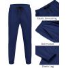 image:imageCOOFANDY Men Casual Joggers Pants Cotton Cargo Elastic Waist Chino Pants Twill Hiking Outdoor SweatpantsNavy Blue