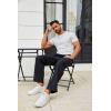 image:imageCOOFANDY Men Classic Tshirt Short Sleeve Casual Tee Shirt Soft Stretchy Workout Tops White