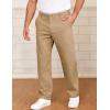 image:imageCOOFANDY Mens Casual Chinos Pants Classic Relaxed Fit Khaki Pants Wrinkle Free Stretch Dress PantsKhaki