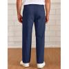 image:imageCOOFANDY Mens Casual Chinos Pants Classic Relaxed Fit Khaki Pants Wrinkle Free Stretch Dress PantsNavy Blue