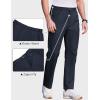 image:imageCOOFANDY Mens Casual Pants Elastic Waist Flat Front Dress Slacks Regular Fit Stretch Golf Pants Work Office TrousersDeep Blue
