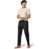image:imageCOOFANDY Mens Cotton Linen Pants Casual Drawstring Dress Pants Beach Summer Lightweight TrousersBlack